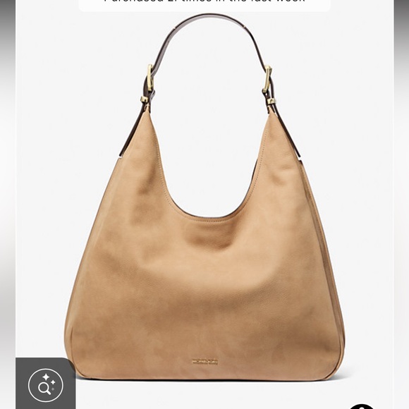 MICHAEL Michael Kors Handbags - NEW Michael Kors Nolita Large Nubuck Hobo Shoulder Bag